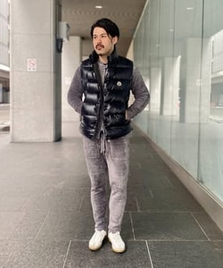 BEAMS F(ビームスF)MONCLER / TIBB ナイロン ダウンベスト BEAMS F(ビームスF)MONCLER / TIBB ナイロン ダウンベスト