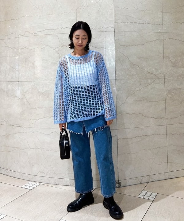 川口 恵さんの「BEAMS WOMEN｜PHILIPPE AUDIBERT / Perles Metal ブレスレット」を使ったコーディネート