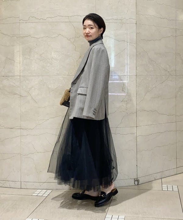 SANOさんの「BEAMS WOMEN｜VIOLAd’ORO × Demi-Luxe BEAMS / 別注 エコムートン ミニショルダーバッグ」を使ったコーディネート