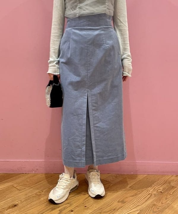 水野 萌香さんの「BEAMS WOMEN｜Ray BEAMS / ライン ストーン バッグ」を使ったコーディネート