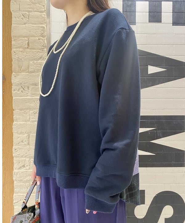 木村 海侑さんの「BEAMS WOMEN｜BEAMS BOY / 樹脂 パール ロング ネックレス」を使ったコーディネート