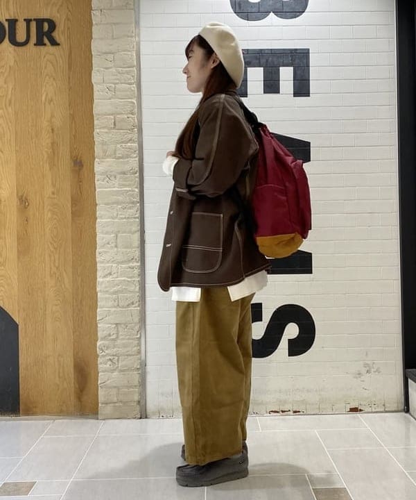 木村 海侑さんの「BEAMS WOMEN｜JANSPORT × BEAMS / 別注 Pack & Go」を使ったコーディネート