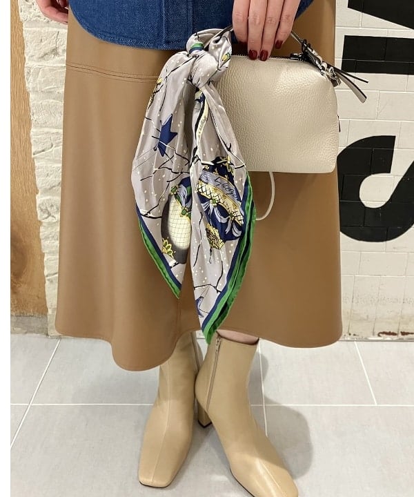 CHIHIROさんの「BEAMS WOMEN｜GIANNI CHIARINI / ALIFA レザーショルダーバッグ S」を使ったコーディネート