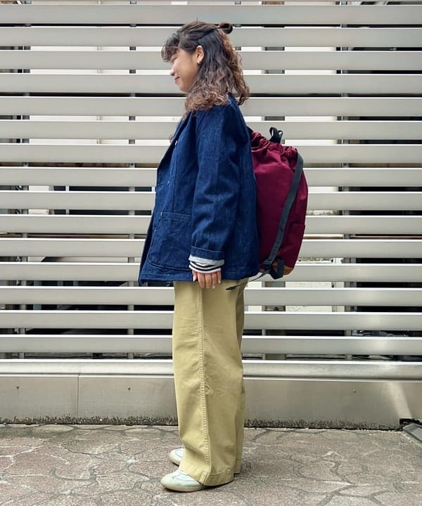 おとむさんの「BEAMS WOMEN｜JANSPORT &times; BEAMS / 別注 Pack & Go」を使ったコーディネート