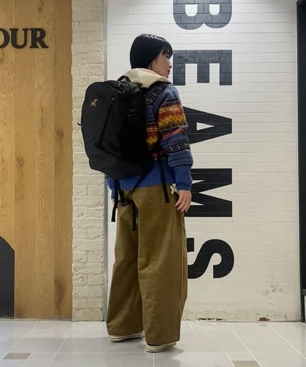 モモさんの「BEAMS WOMEN｜ARC’TERYX / MANTIS 26 BACKPACK」を使ったコーディネート