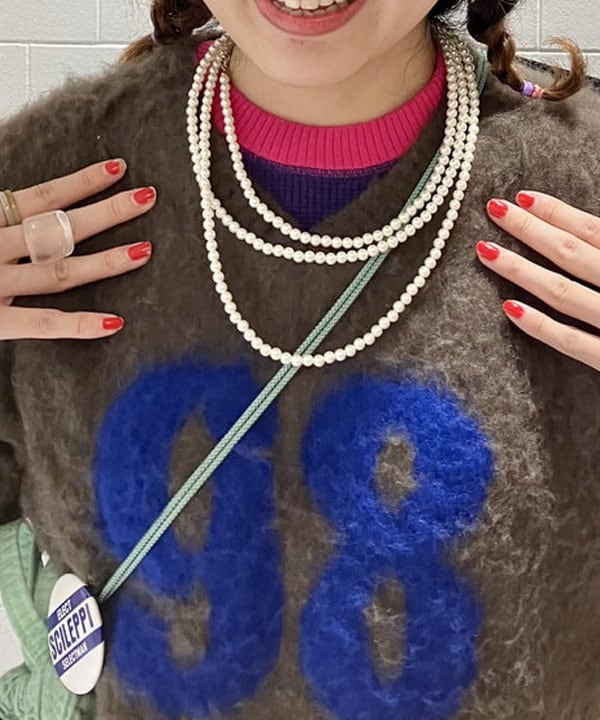 小原 もこさんの「BEAMS WOMEN｜BEAMS BOY / デニム 5ポケット マキシスカート」を使ったコーディネート