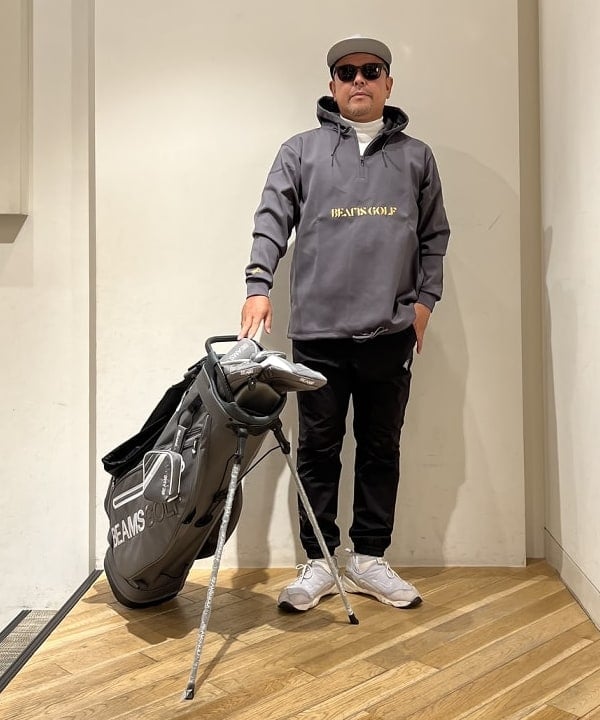 BEAMS GOLF✖️Malbon グレー パーカー Lサイズ BEAMS GOLF（ビームス ゴルフ）【タイムセール】〈MEN〉 ORANGE LABEL