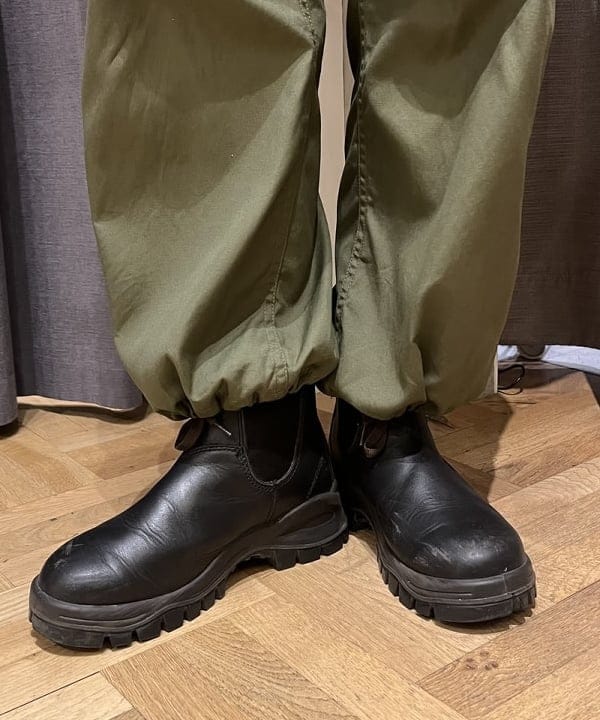 ミナミマリコさんの「BEAMS WOMEN｜BEAMS BOY / 25mm WASH ベルト」を使ったコーディネート