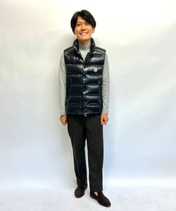 BEAMS F(ビームスF)MONCLER / TIBB ナイロン ダウンベスト BEAMS F(ビームスF)MONCLER / TIBB ナイロン ダウンベスト