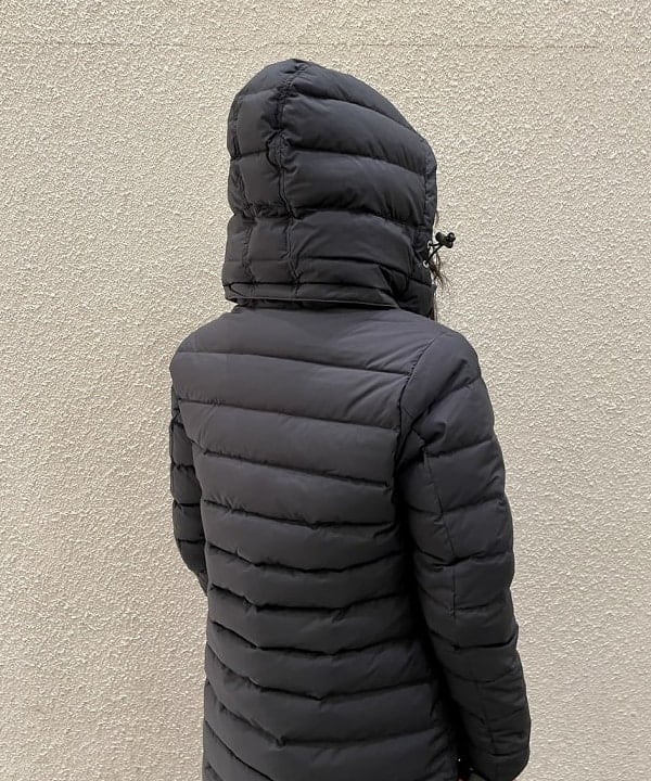 五十峯 さよさんの「BEAMS WOMEN｜PYRENEX / SPOUTNIC SOFT2 ロングダウン コート」を使ったコーディネート