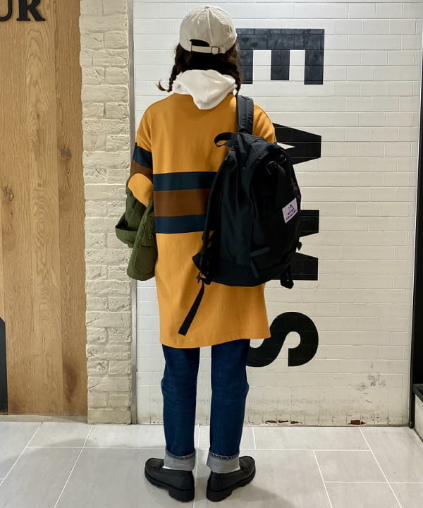 小原 もこさんの「BEAMS WOMEN｜【別注】GREGORY / NICE DAY NEW」を使ったコーディネート