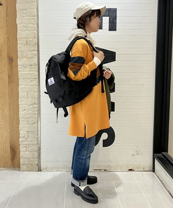 小原 もこさんの「BEAMS WOMEN｜【別注】GREGORY / NICE DAY NEW」を使ったコーディネート