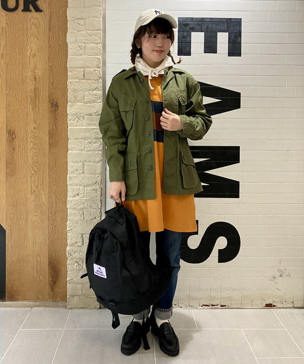 小原 もこさんの「BEAMS WOMEN｜【別注】GREGORY / NICE DAY NEW」を使ったコーディネート