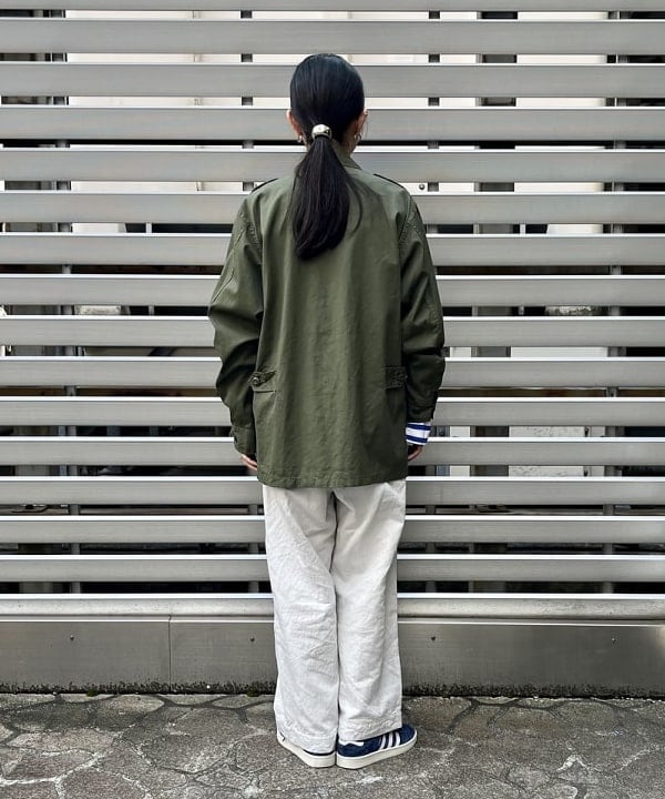 ミナミマリコさんの「BEAMS WOMEN｜BEAMS BOY / 25mm WASH ベルト」を使ったコーディネート