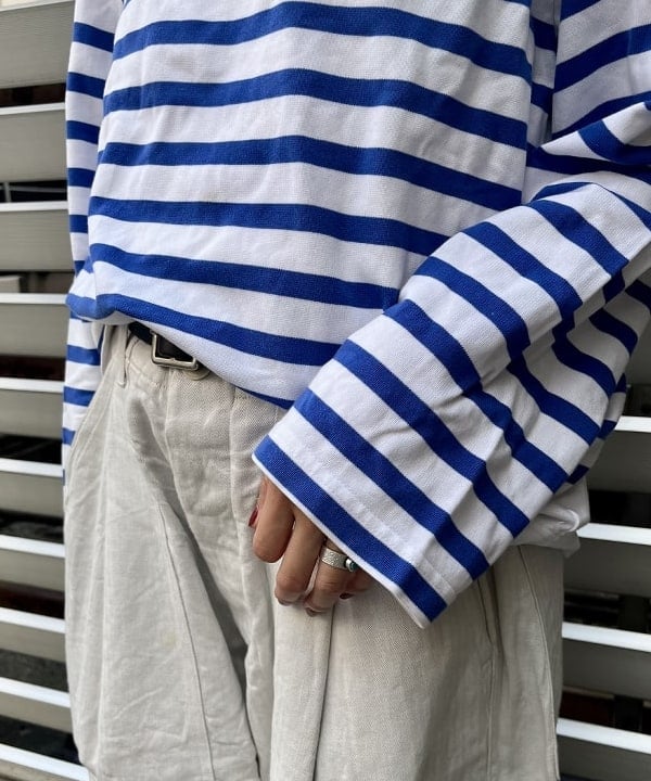 ミナミマリコさんの「BEAMS WOMEN｜BEAMS BOY / 25mm WASH ベルト」を使ったコーディネート