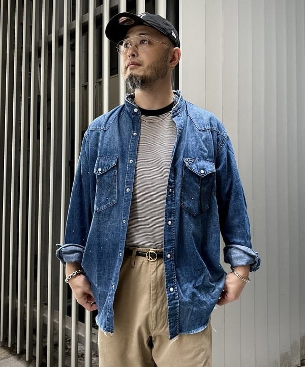 林 義人さんの「BEAMS PLUS / ウエストポイントクロス ミリタリー トラウザーズ」を使ったコーディネート