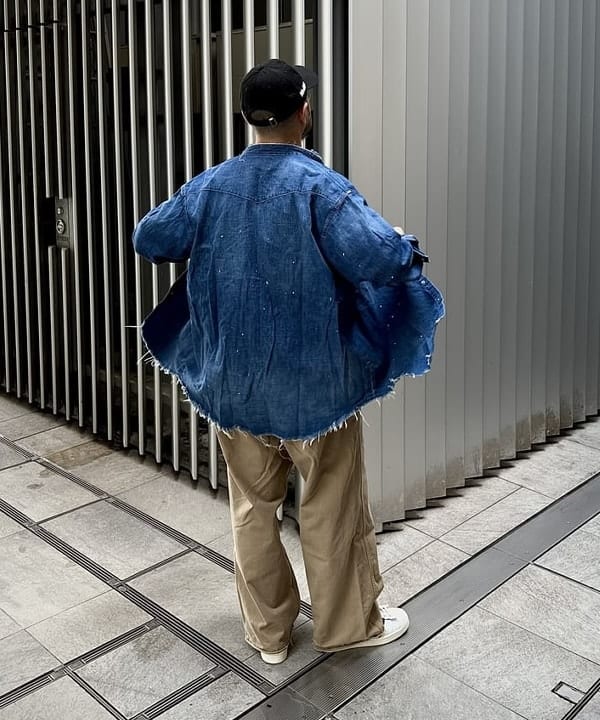 林 義人さんの「BEAMS PLUS / ウエストポイントクロス ミリタリー トラウザーズ」を使ったコーディネート