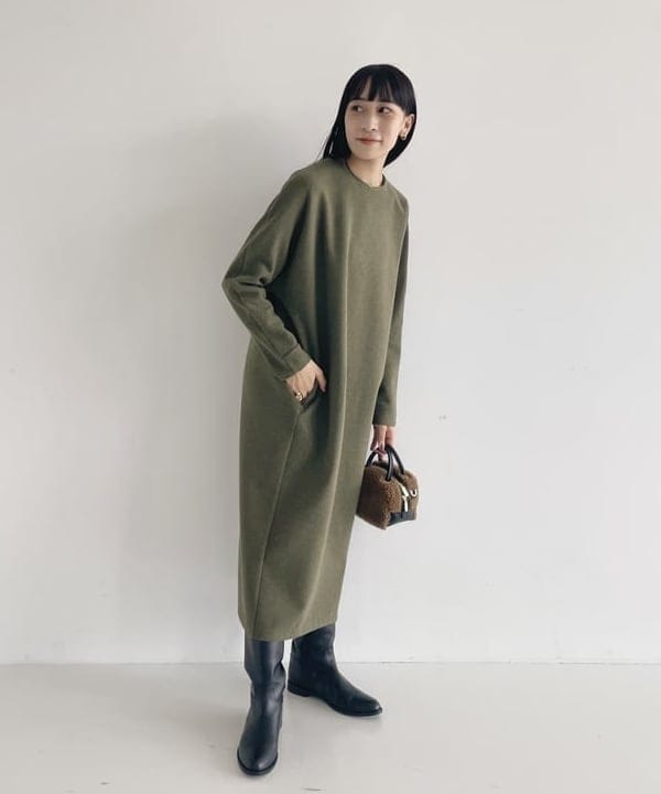 cammyさんの「BEAMS WOMEN｜VIOLAd’ORO × Demi-Luxe BEAMS / 別注 エコムートン ミニショルダーバッグ」を使ったコーディネート