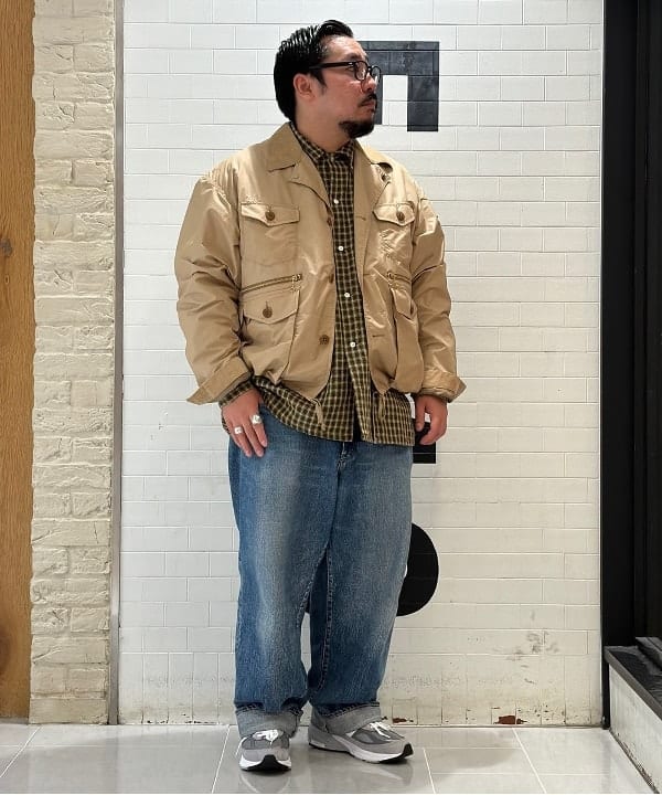 佐々木 優さんの「BEAMS WOMEN｜Open B.D. Panama Check Double Face」を使ったコーディネート