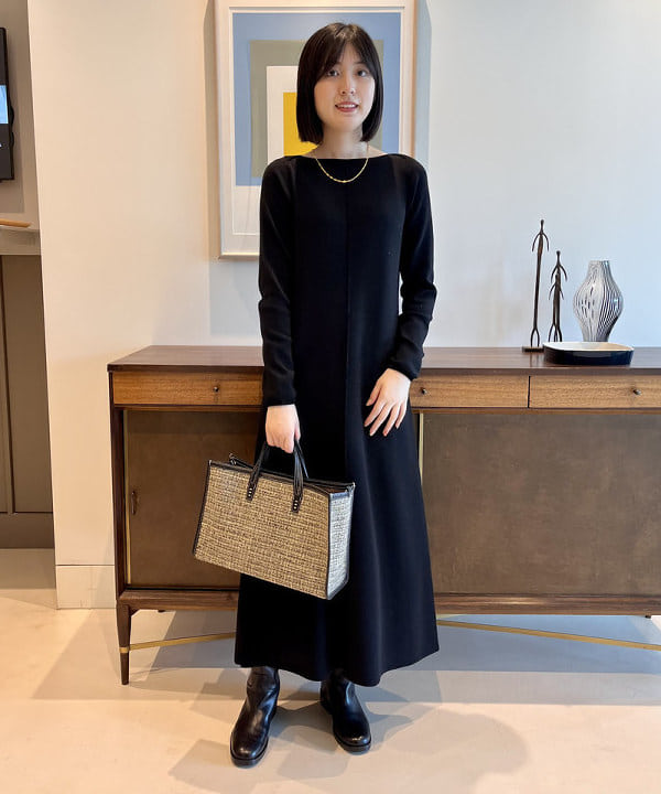 山田 千遥さんの「BEAMS WOMEN｜TATRAS / BARBRA ボアブルゾン」を使ったコーディネート