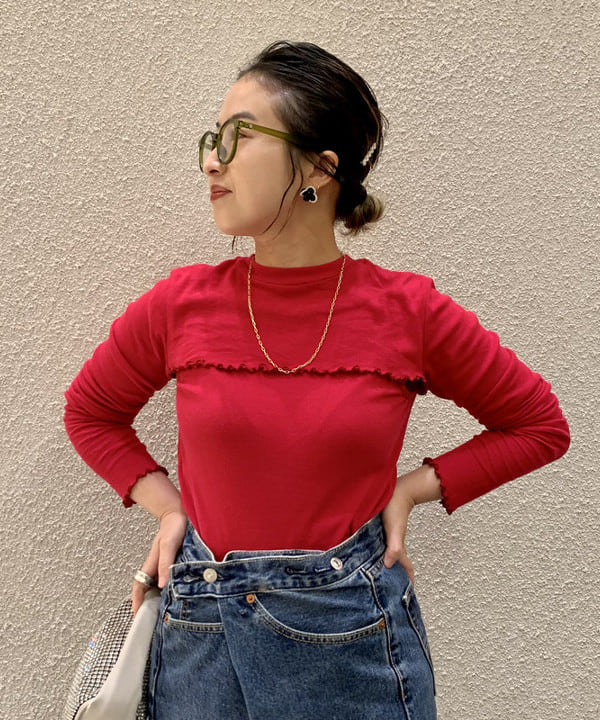吉田　真実さんの「BEAMS WOMEN｜BEAMS BOY / パール セット ヘアピン」を使ったコーディネート