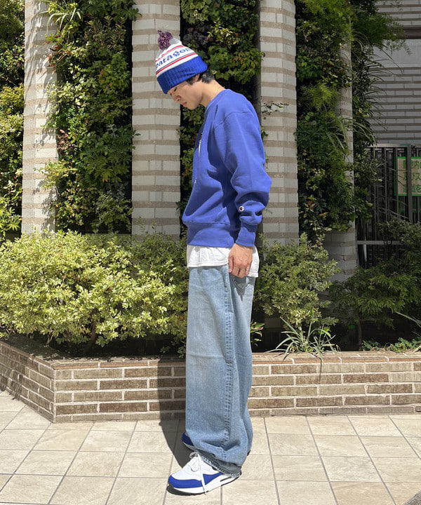 平柳 楓馬さんの「BEAMS WOMEN｜PatPwdTownBeanie」を使ったコーディネート