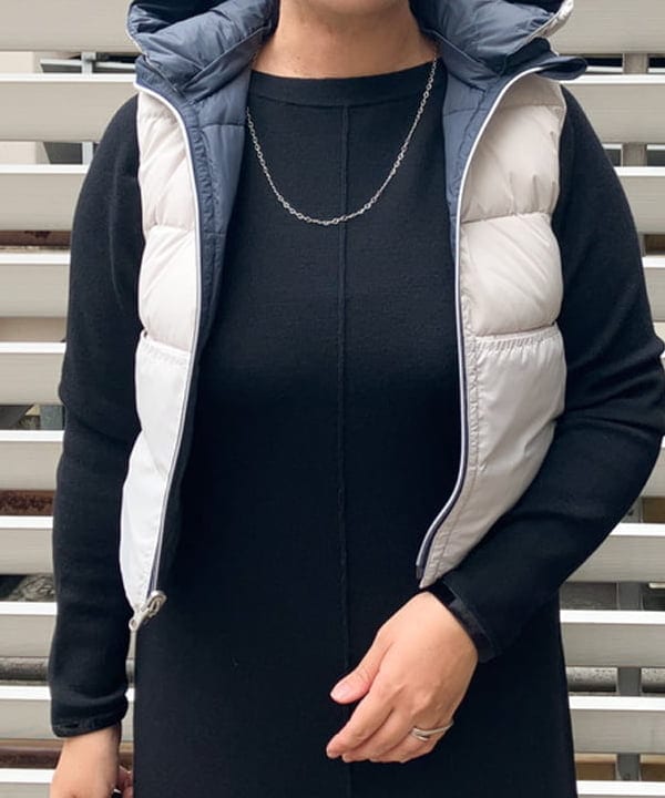 藤井 裕実子さんの「BEAMS WOMEN｜VIOLAd’ORO × Demi-Luxe BEAMS / 別注 エコムートン ミニショルダーバッグ」を使ったコーディネート