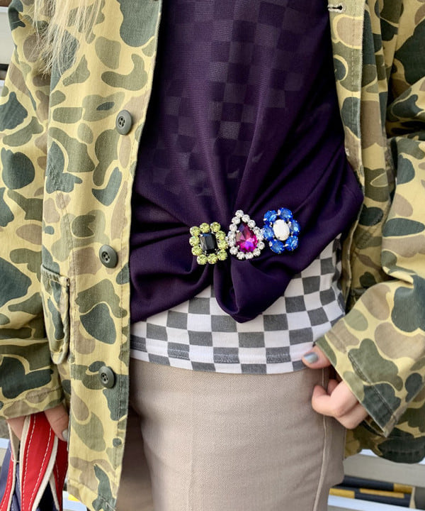 ナツハさんの「BEAMS WOMEN｜L.L.Bean × BEAMS PLUS ＆ BEAMS BOY / Deep Bottom Deluxe Boat and Tote Mini」を使ったコーディネート