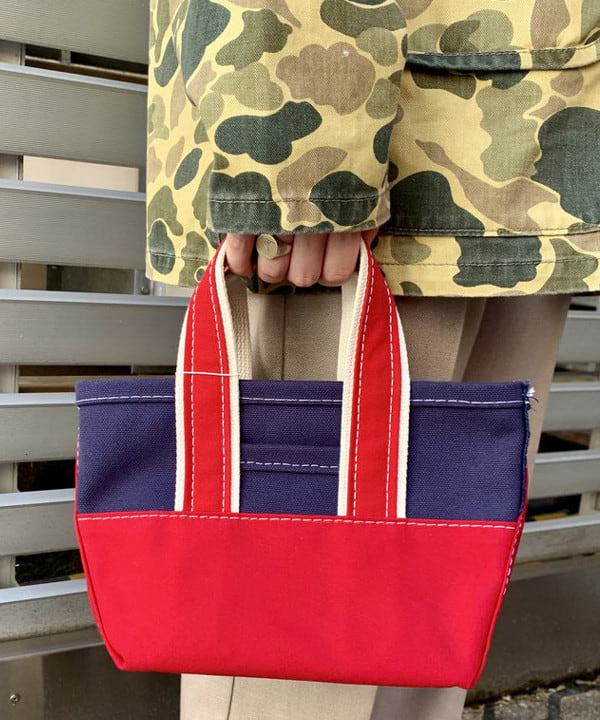 ナツハさんの「BEAMS WOMEN｜L.L.Bean × BEAMS PLUS ＆ BEAMS BOY / Deep Bottom Deluxe Boat and Tote Mini」を使ったコーディネート