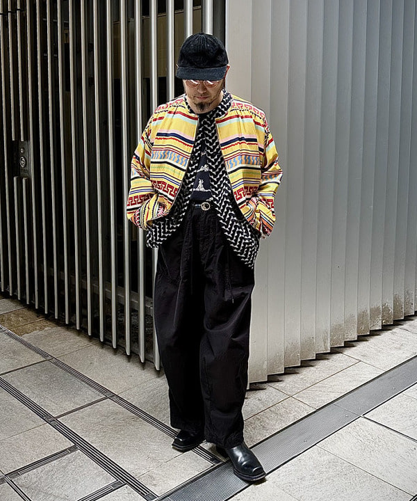 林 義人さんの「BEAMS PLUS / 6 Panel Suede」を使ったコーディネート