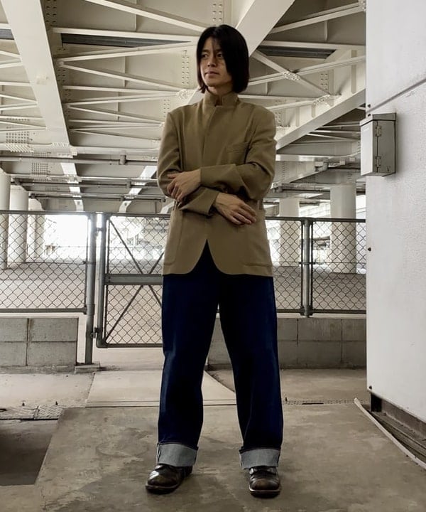 翔さんの「BEAMS WOMEN｜BEAMS / ワイドフィット デニムパンツ」を使ったコーディネート