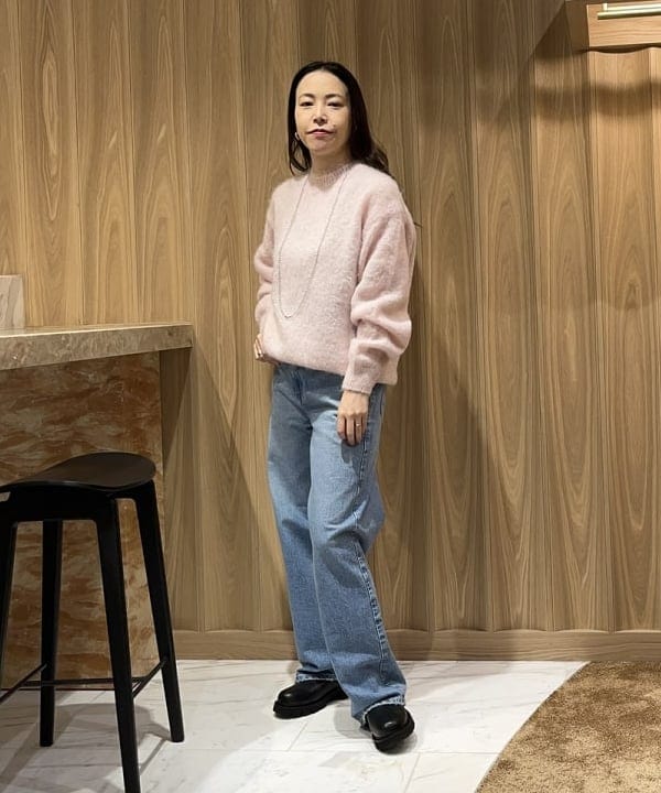 関 桂子さんの「BEAMS WOMEN｜upper hights / THE NIECE デニムパンツ」を使ったコーディネート