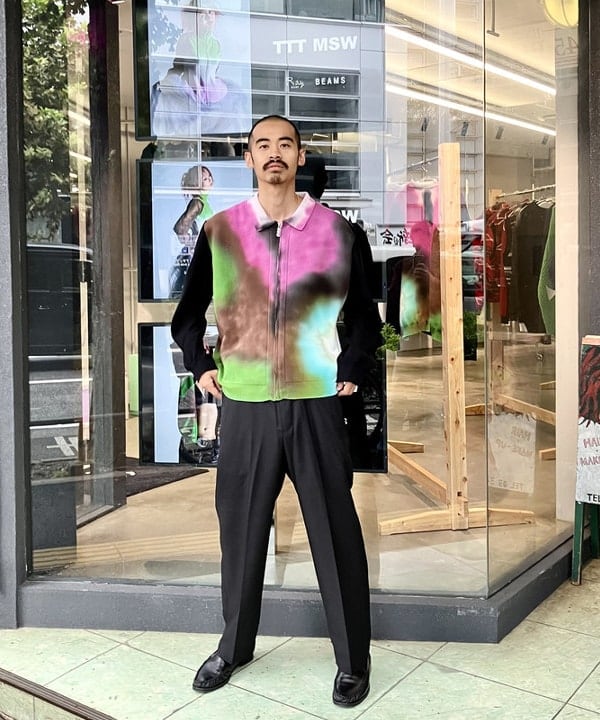 TTTMSW × BEAMS ANIVEN CARDIGAN