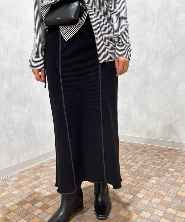 川口 恵さんの「BEAMS WOMEN｜DANTON / ノーカラー フリース ジャケット」を使ったコーディネート