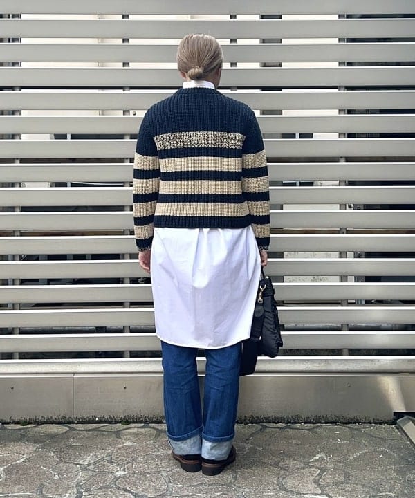 千田 静香さんの「BEAMS WOMEN｜【別注】sita parantica / ヘルメットバッグ」を使ったコーディネート