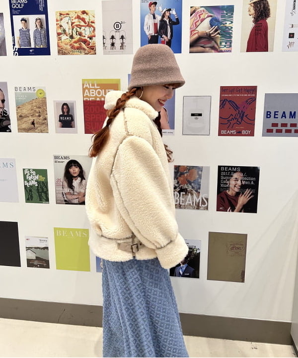 渡邊 舞さんの「BEAMS WOMEN｜Ray BEAMS / ジャカード カットアウト ワンピース」を使ったコーディネート