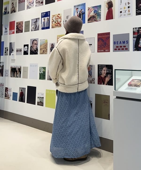渡邊 舞さんの「BEAMS WOMEN｜Ray BEAMS / ジャカード カットアウト ワンピース」を使ったコーディネート