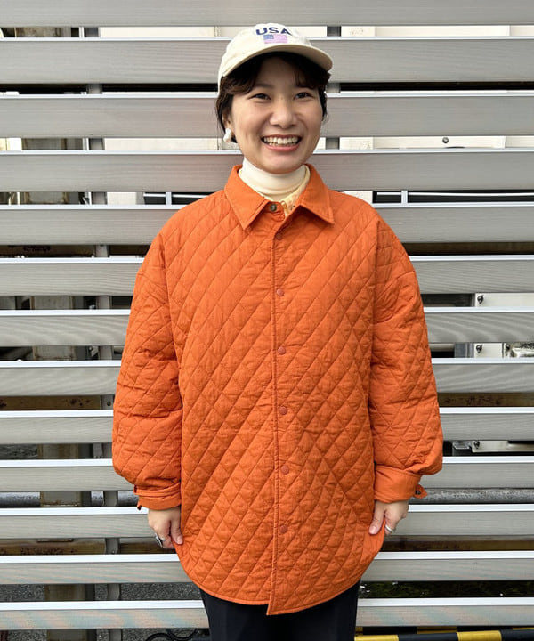 まつむさんの「BEAMS WOMEN｜BEAMS BOY / ポリエステル ウール シンチ バック スラックス」を使ったコーディネート