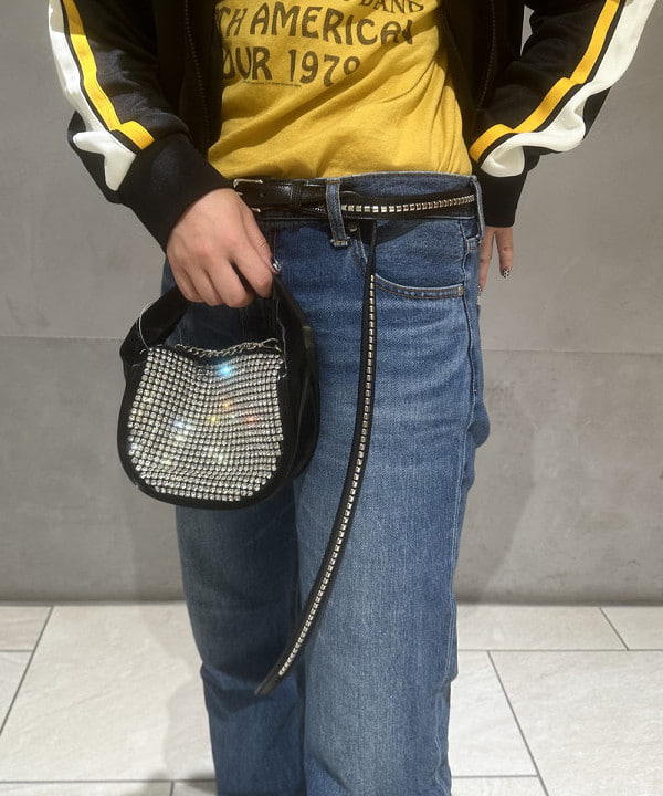 前田 優衣さんの「BEAMS WOMEN｜Monitaly / Extra Long 3/4 Clincher Belt」を使ったコーディネート