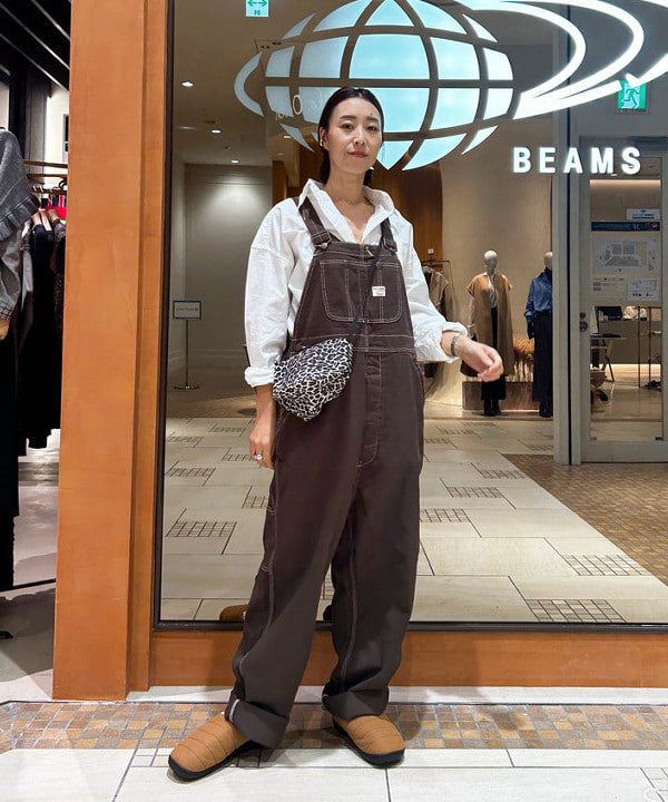 川口 恵さんの「BEAMS WOMEN｜les bon bon / ヴィクトリア ネックレス ゴールド」を使ったコーディネート