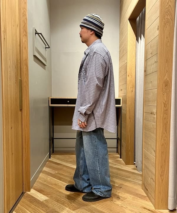 新里 京介さんの「BEAMS WOMEN｜BEAMS / ノルディック チェック シャツ」を使ったコーディネート