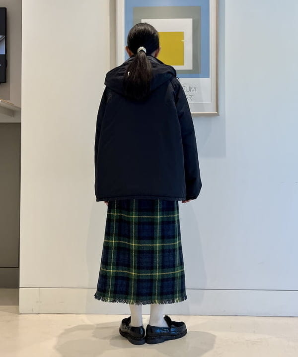 ミナミマリコさんの「BEAMS WOMEN｜BEAMS BOY / ミリタリー リブ ロングソックス」を使ったコーディネート