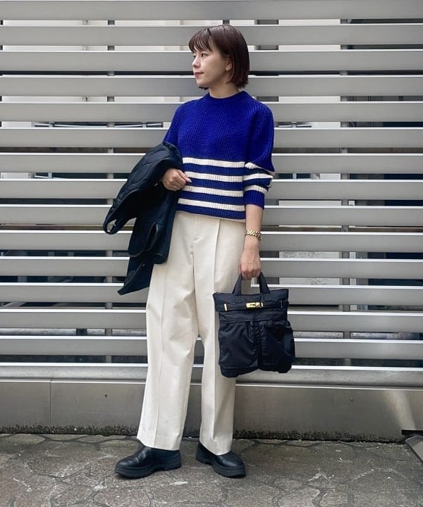 SAKAIさんの「BEAMS WOMEN｜【別注】sita parantica / ヘルメットバッグ」を使ったコーディネート