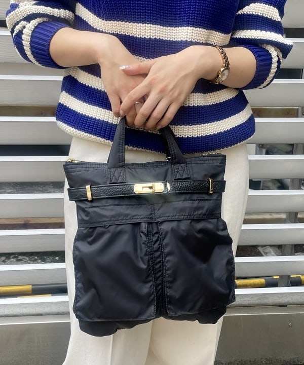 SAKAIさんの「BEAMS WOMEN｜【別注】sita parantica / ヘルメットバッグ」を使ったコーディネート