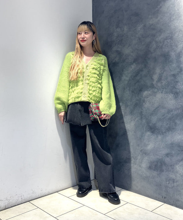 BOUSSOLE × Ray BEAMS / 別注 フリンジ カーディガン|BEAMS WOMEN