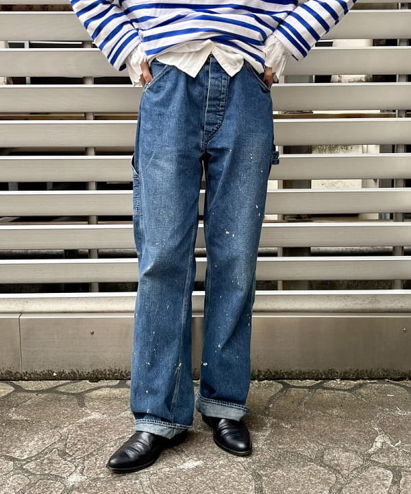 ミナミマリコさんの「BEAMS WOMEN｜ナバルボーダー ビッグ ボートネック カットソー」を使ったコーディネート