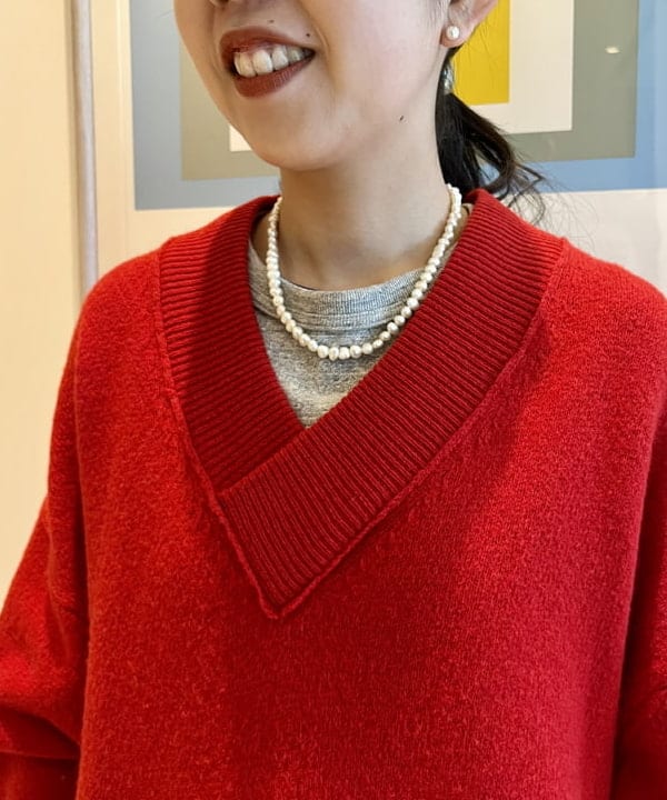 ミナミマリコさんの「BEAMS WOMEN｜WAREHOUSE & CO. / 別注 ステンシル13 Tシャツ」を使ったコーディネート