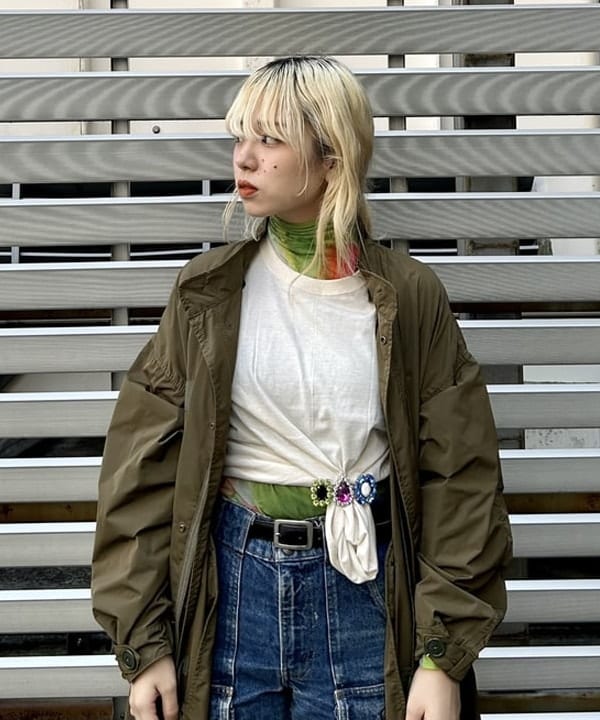 ナツハさんの「BEAMS WOMEN｜FRUIT OF THE LOOM &times; BEAMS BOY / 2PACK TEE」を使ったコーディネート