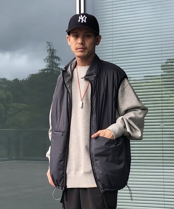 ホサカさんの「BEAMS WOMEN｜【ビームスの百名品】NEW ERA &times; BEAMS / 別注 9Fifty Retro Crown Cap」を使ったコーディネート