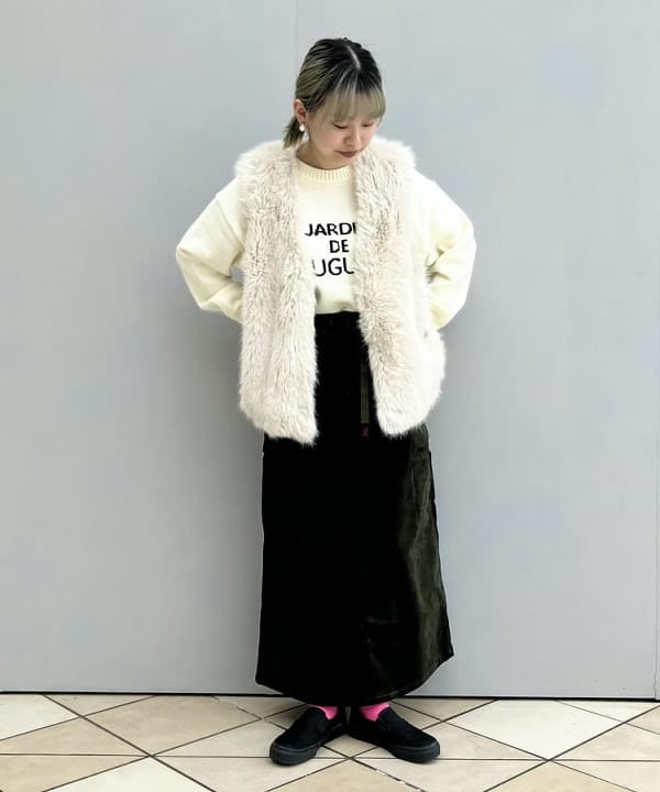 B:MING by BEAMS / フェイク ファー ベスト | B:MING LIFE STORE by 